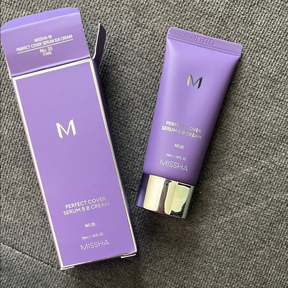 MISSHA Perfect Cover Serum B.B Cream No.33 - Lavender Box - Picture 3 of 3
